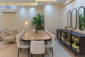 Dining area at Masr El-gdida Villa