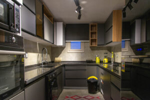 Kitchen design at Galleria Moon Valley